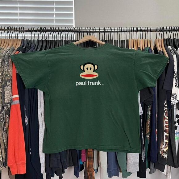 Tops - Green Paul Frank Monkey Tee 1